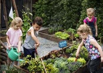 Fighting child obesity through gardening at school