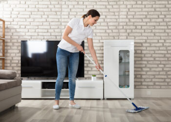 Cleaning hardwood floors is less difficult than it sounds